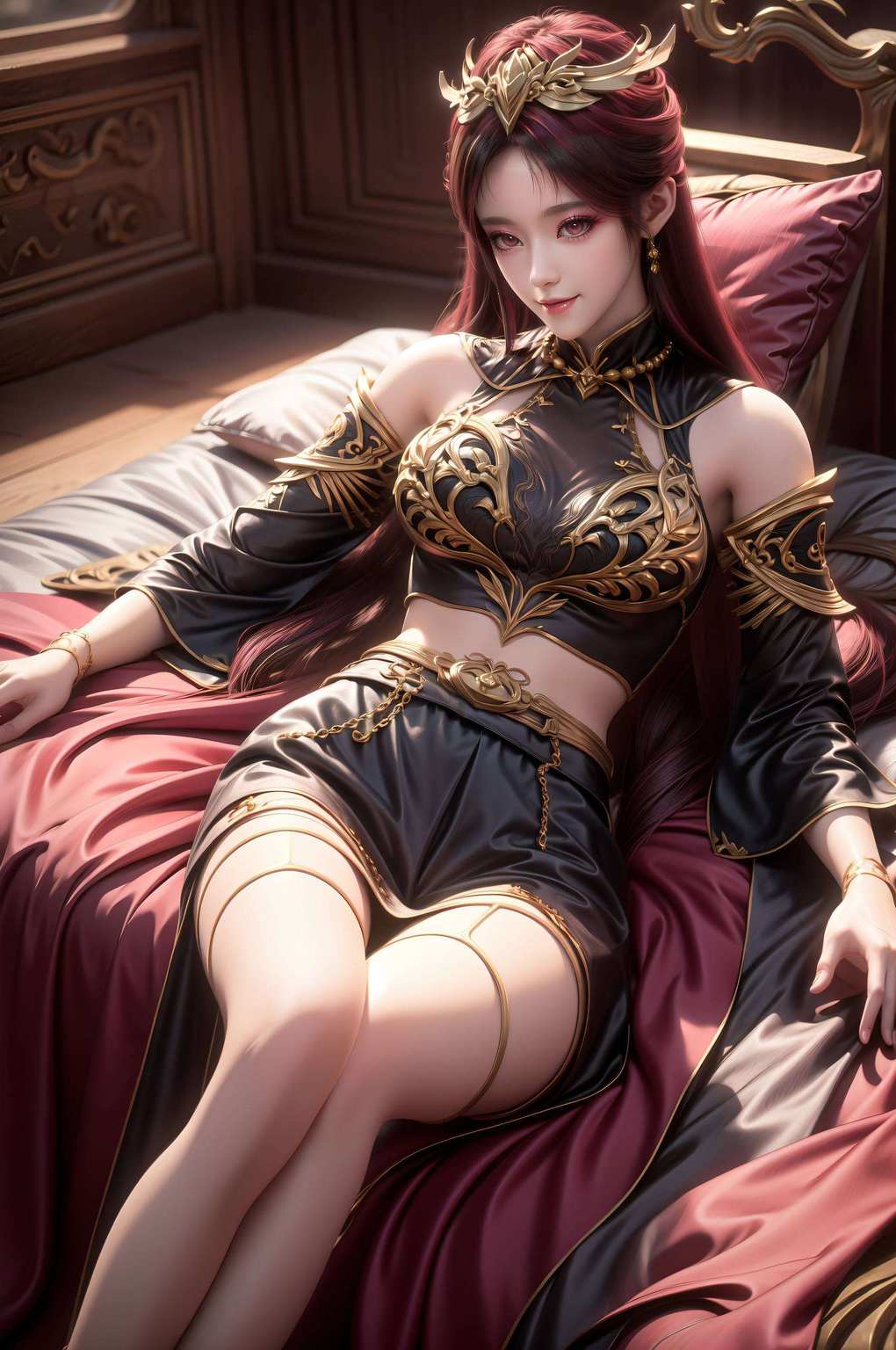 眼含星辰动漫美女的灵动