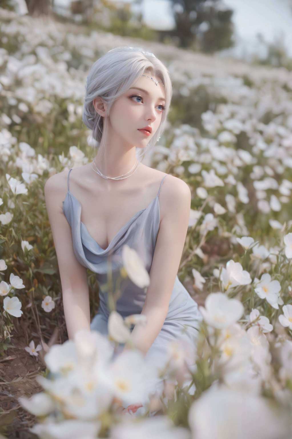 她是《百炼成神》中的仙子化身她的壁纸