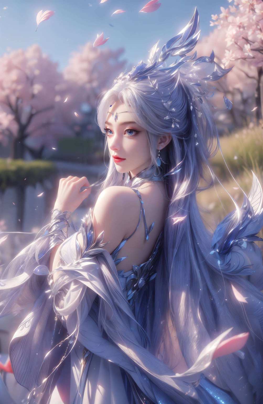 都让人一见倾心她是国漫之光《百炼成神》中的绝世美女