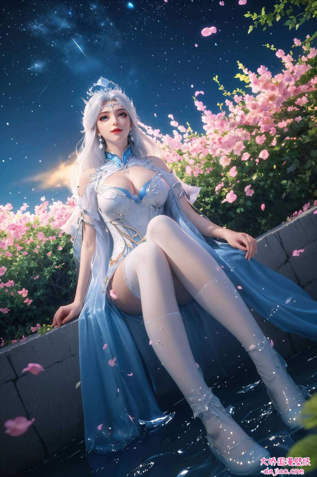 让你的手机也跟着美美哒简直玄幻界的霸道总裁！快来收了这国漫女神壁纸