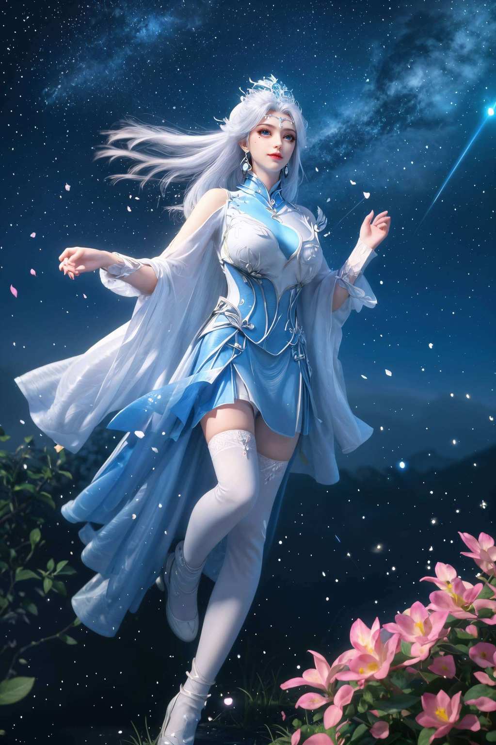 一旦上了战场她可是百炼成神中的国漫女神一枚