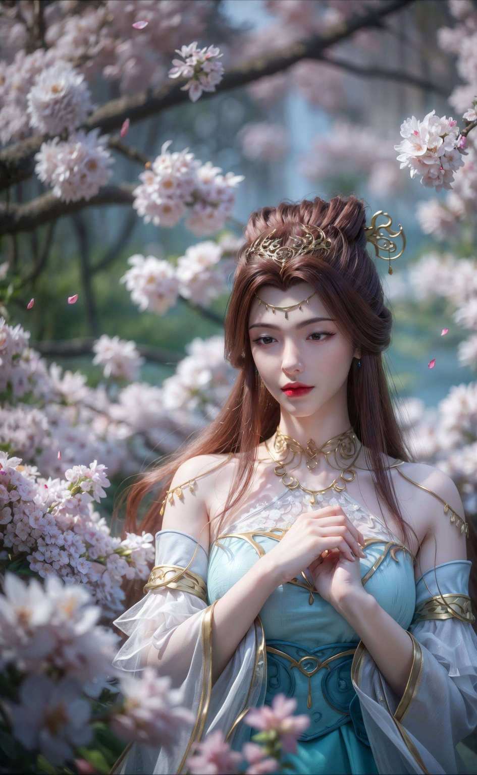不仅有着令人惊艳的美貌想象一下
