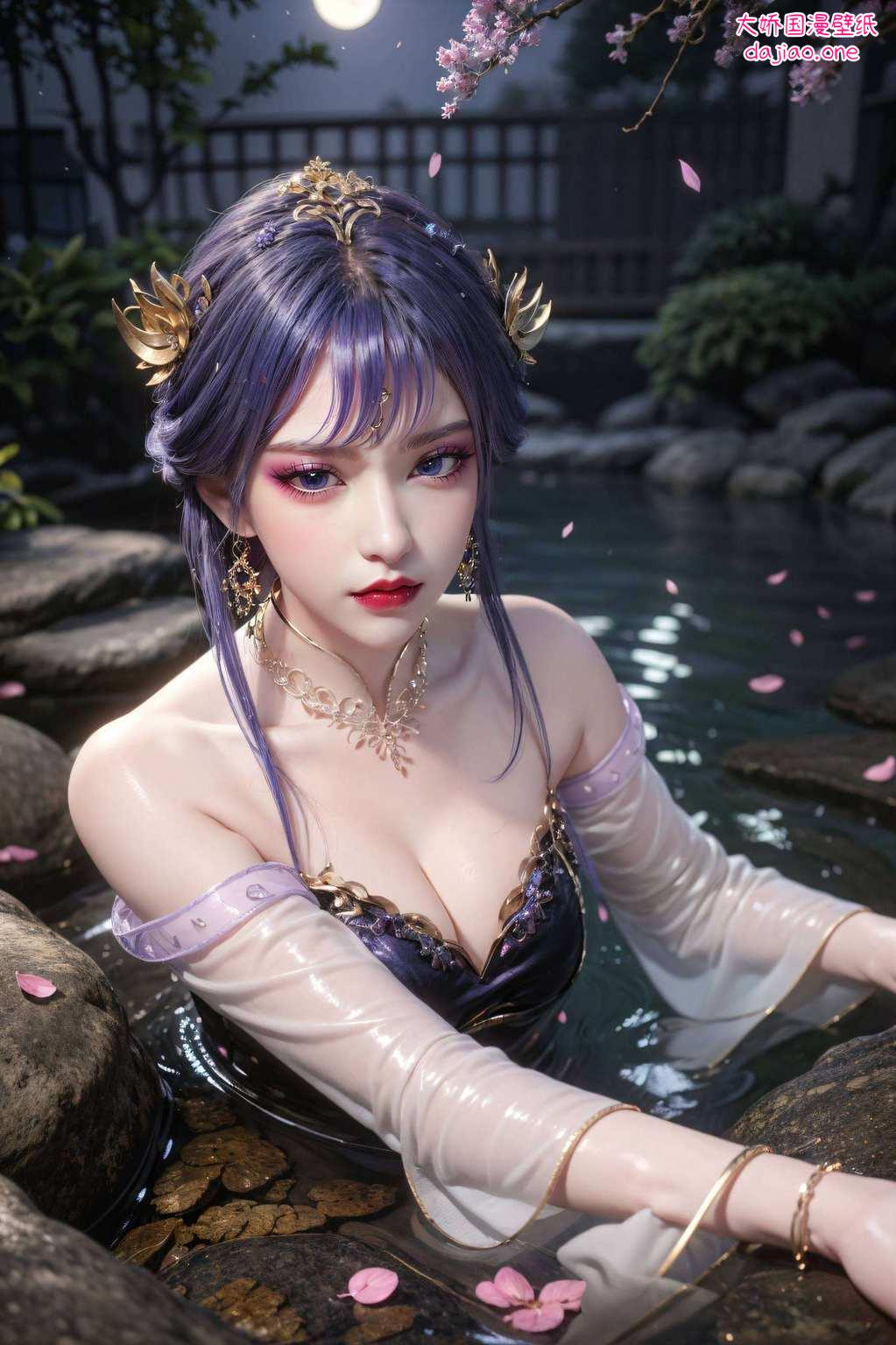 每一步都散发着神秘的玄幻魅力国漫女神在此