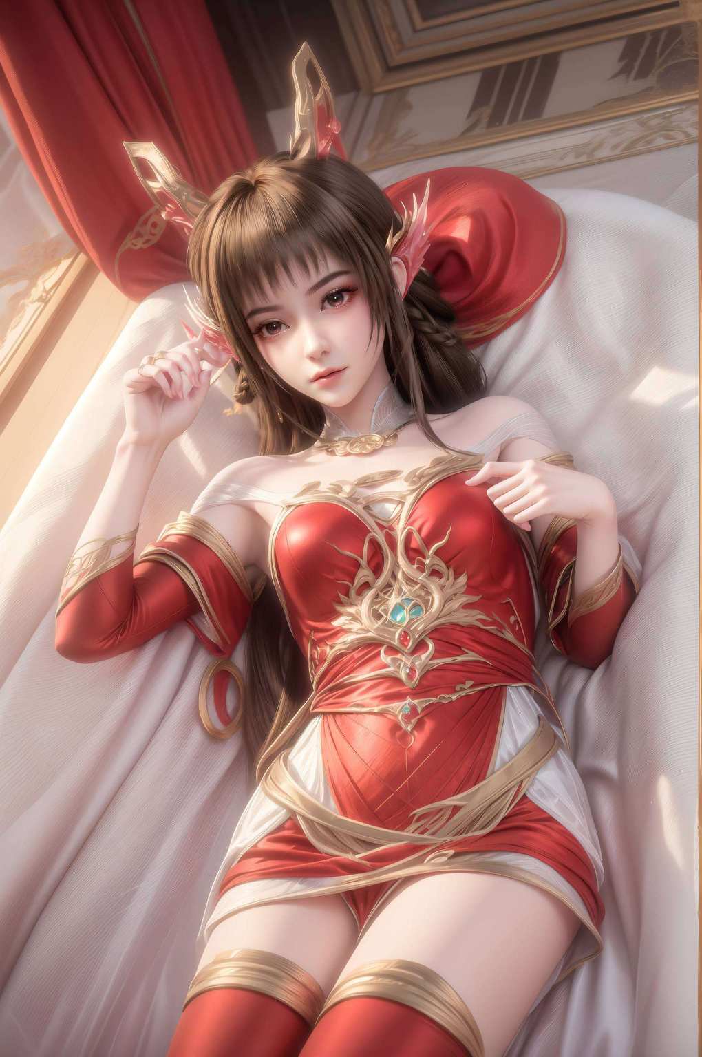国漫美女与动漫女神共舞点亮玄幻世界