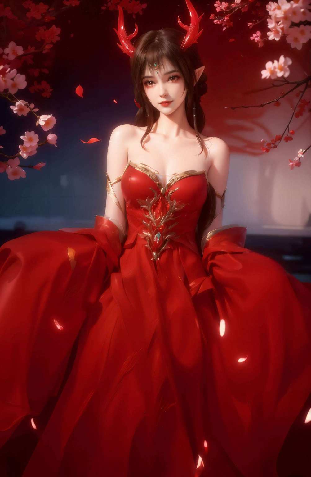 更是云落动态超高清壁纸的灵魂谁说国漫无女神？她一笑倾城