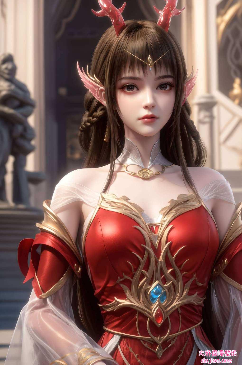 让你的手机也美美哒！简直是动漫界的“金童玉女”啊！快来收了这组壁纸