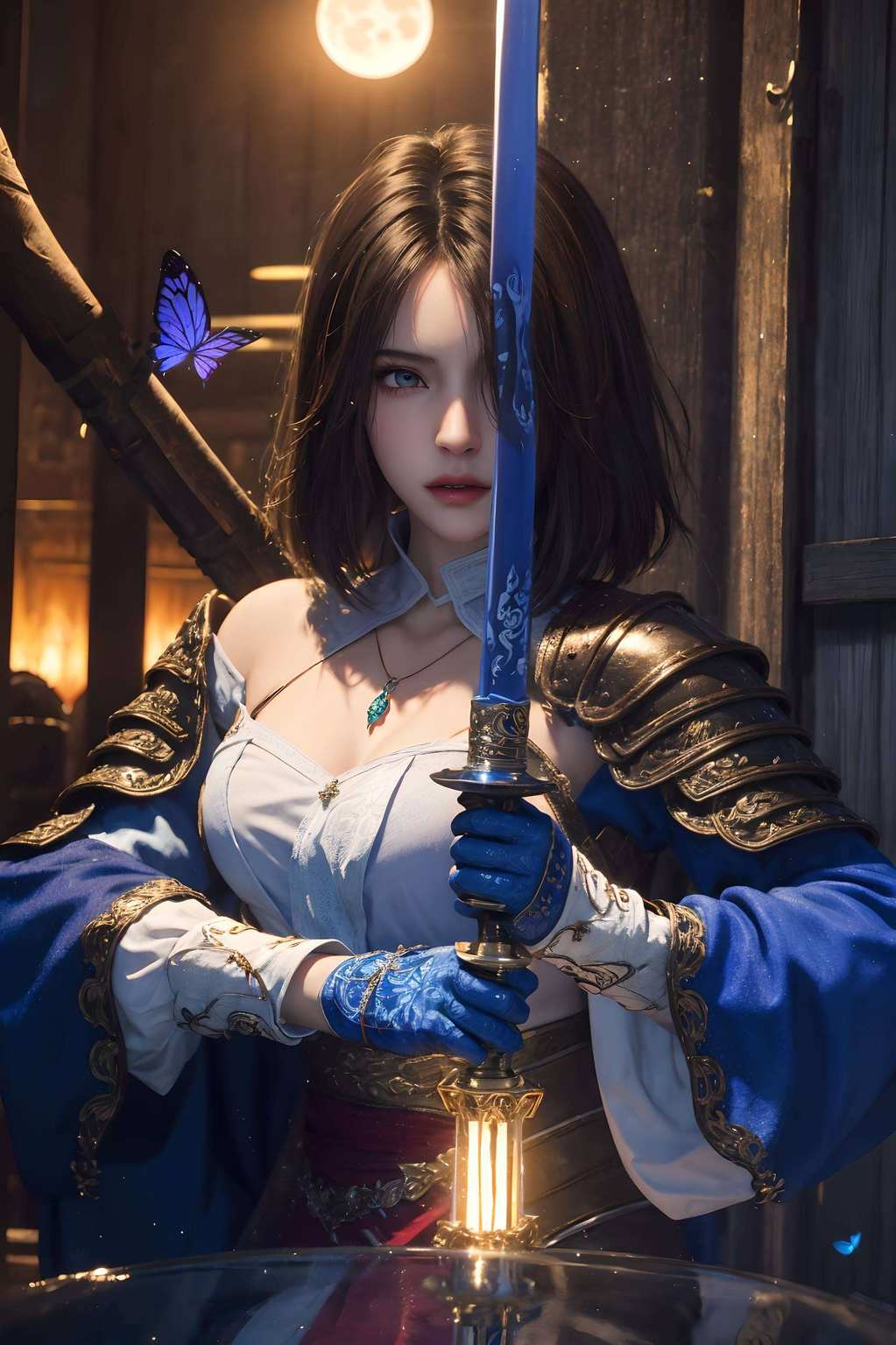 她是国漫壁纸中的视觉盛宴动漫女神的代表