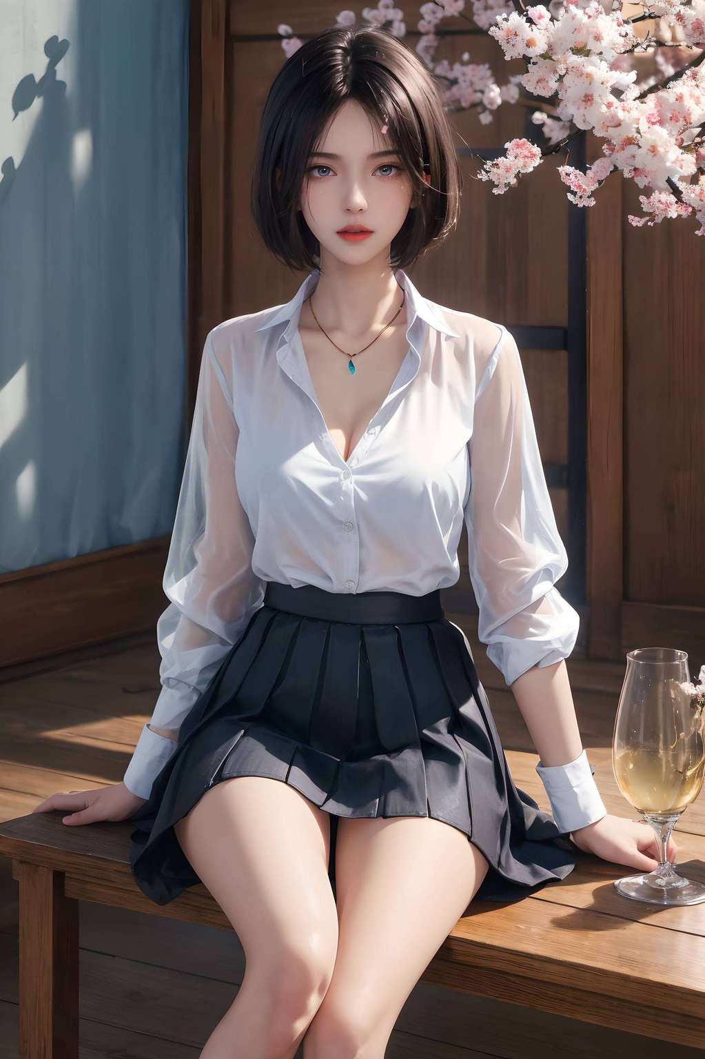 壁纸间流转着国漫女神的灵动与坚韧姬如雪短发拔剑