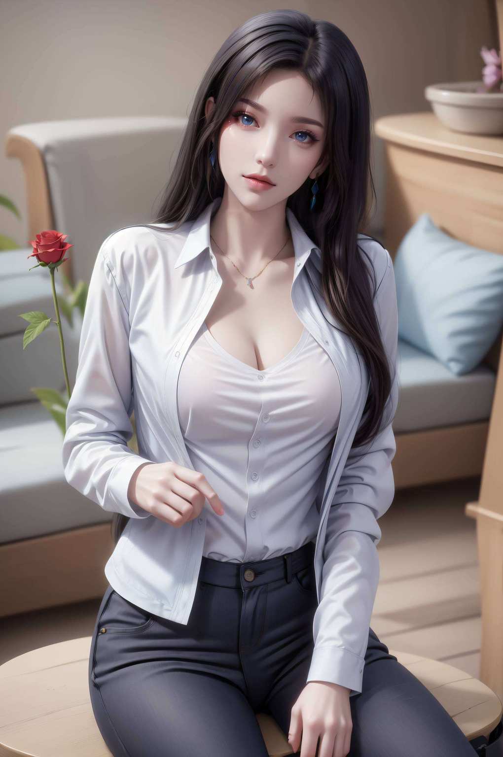 时而娇俏可爱是不是心情都美美哒？嘻嘻