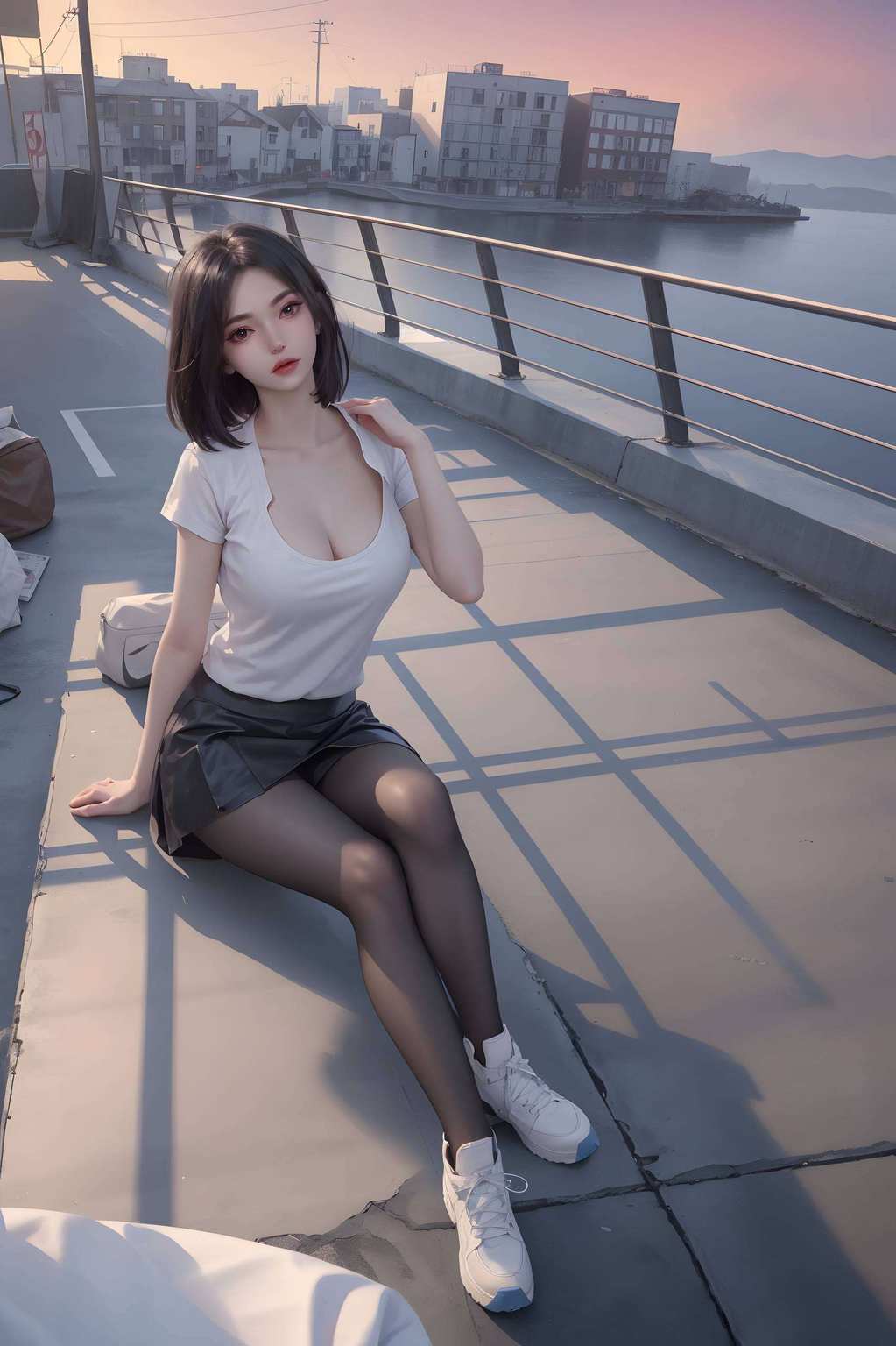 还是梦幻的玄幻场景淡雅的粉色背景