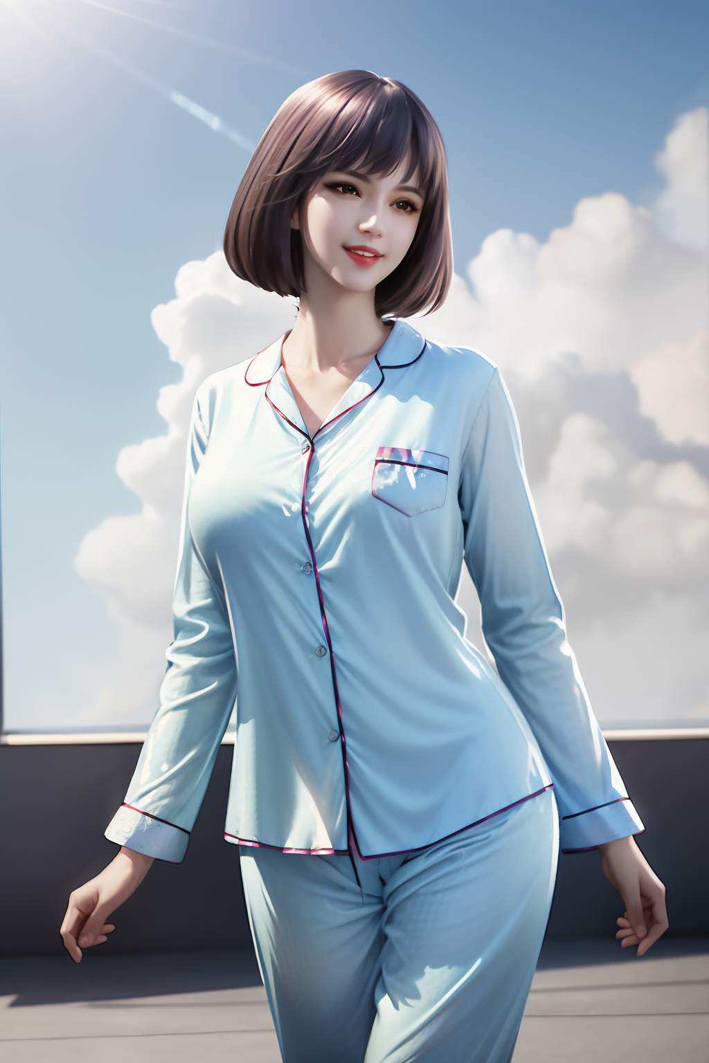 这位国漫女神不仅美艳动人想要护眼？没问题