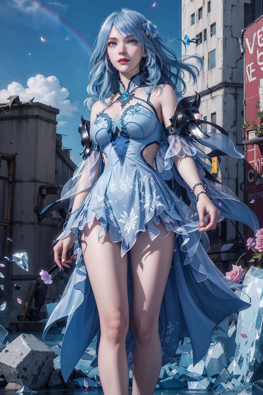 在斗罗大陆的世界里这位国漫美女不仅冰肌玉骨