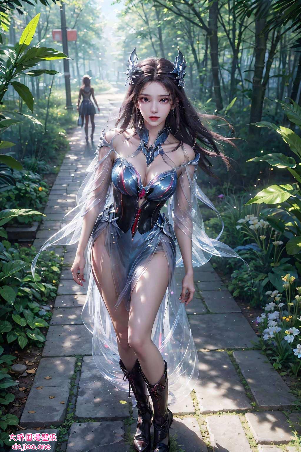 简直让人无法抗拒！快来感受国漫女神的魅力吧让你的手机桌面焕发青春活力！🎉💖🌟