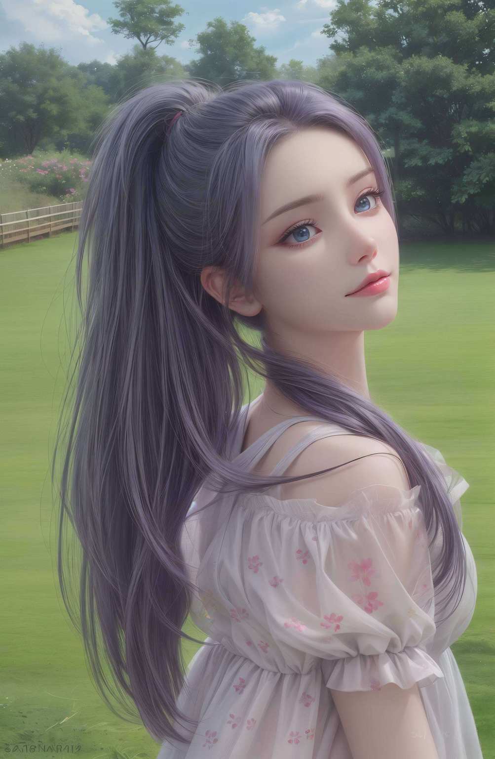 这位国漫女神都能触摸到那神秘的玄幻世界