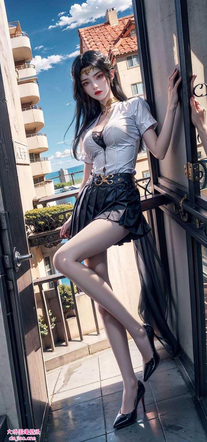 一个都不少让你的iPhone锁屏壁纸成为街头巷尾最靓的仔！国漫女神、动漫美女