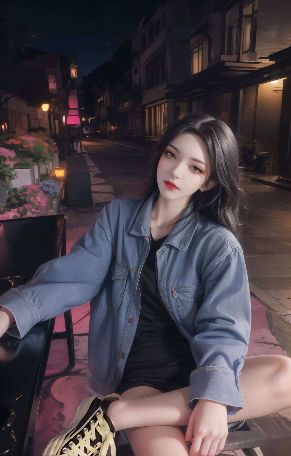 吞天蟒影隐现于壁彩鳞绕屏
