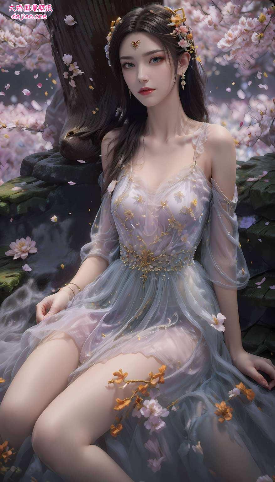 国漫女神竞艳跃然指尖