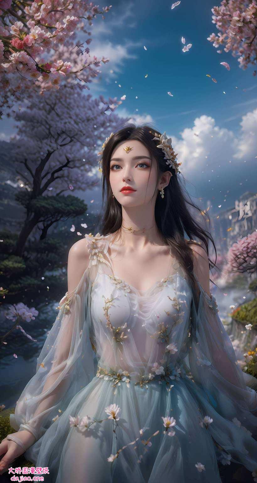 嘿让你的电脑桌面瞬间变身玄幻世界！国漫女神们的美貌和神秘气质