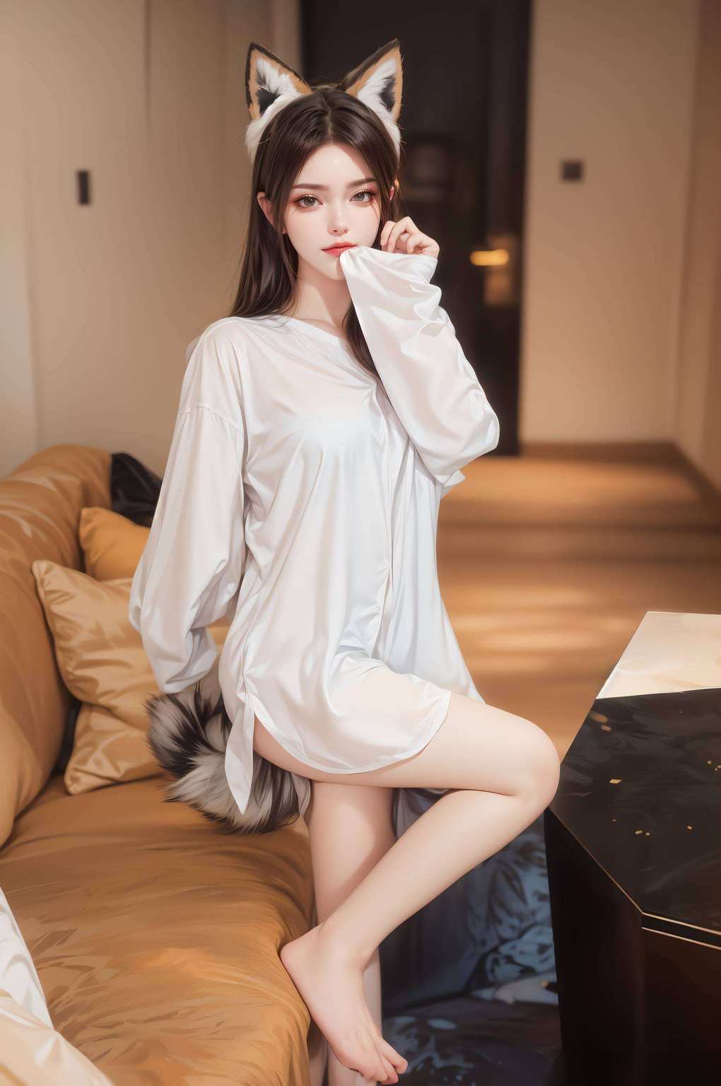 感受到那不一样的玄幻魅力！电脑桌面上那冷艳的蛇女眼神