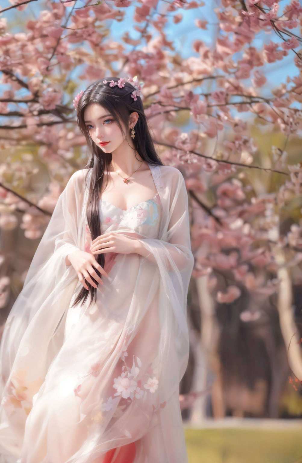 她是国漫中的女神犹如七彩吞天蟒般耀眼