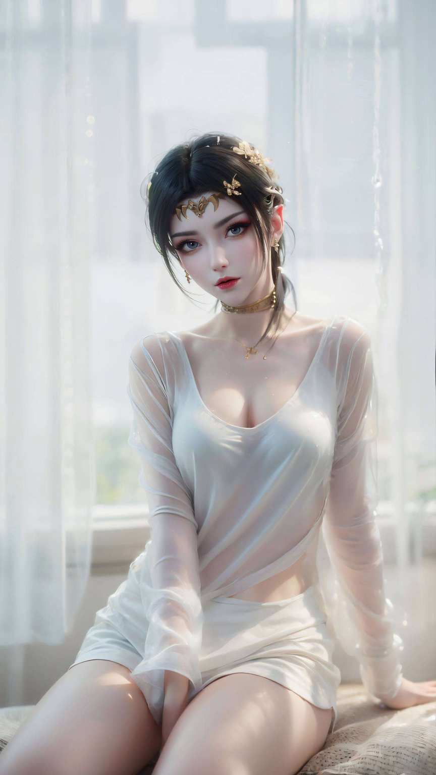 她是国漫界的女神代表七彩吞天蟒的威严