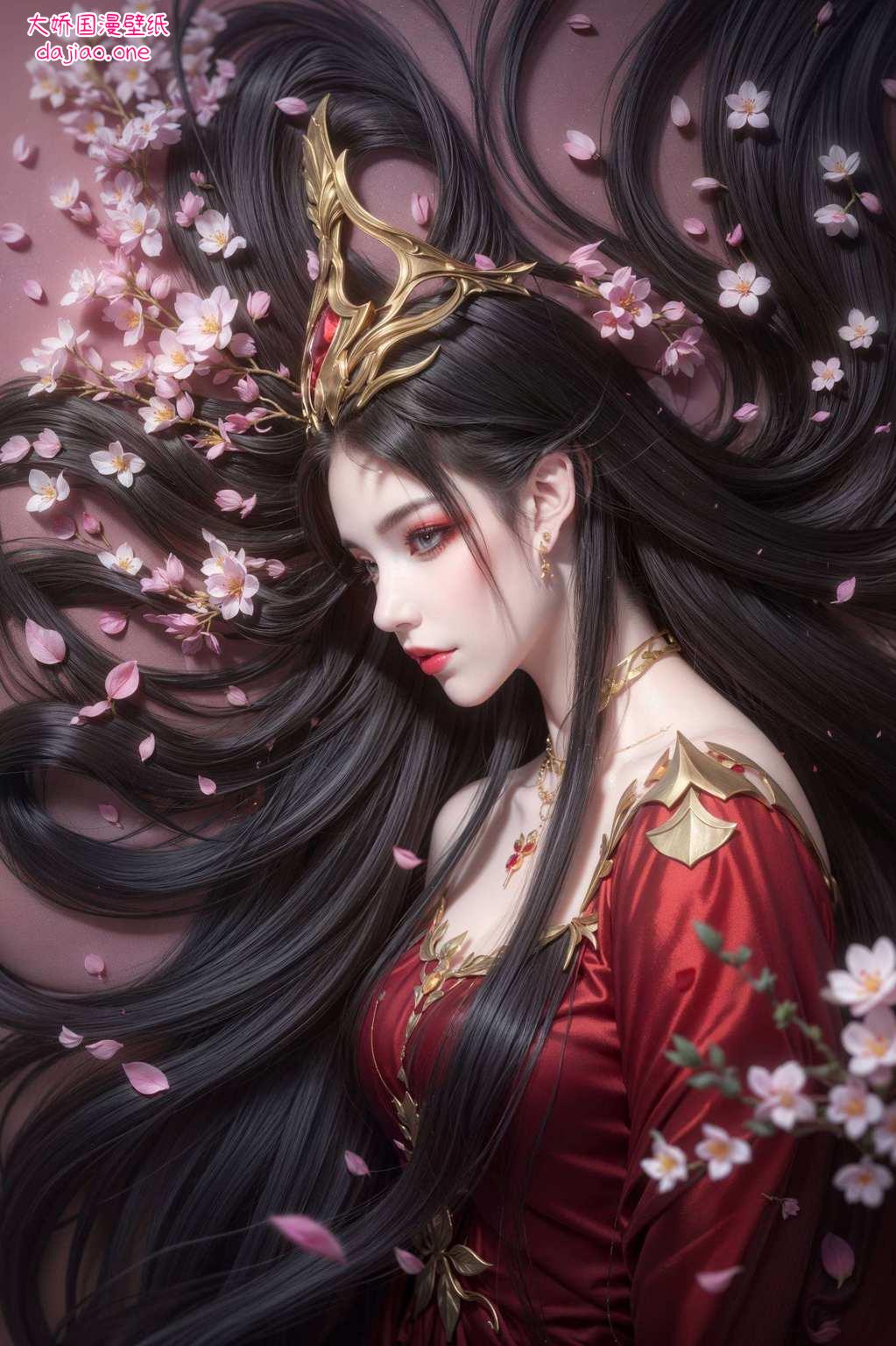 美杜莎壁纸护眼效果杠杠的毕竟谁不想盯着国漫女神看个够呢？