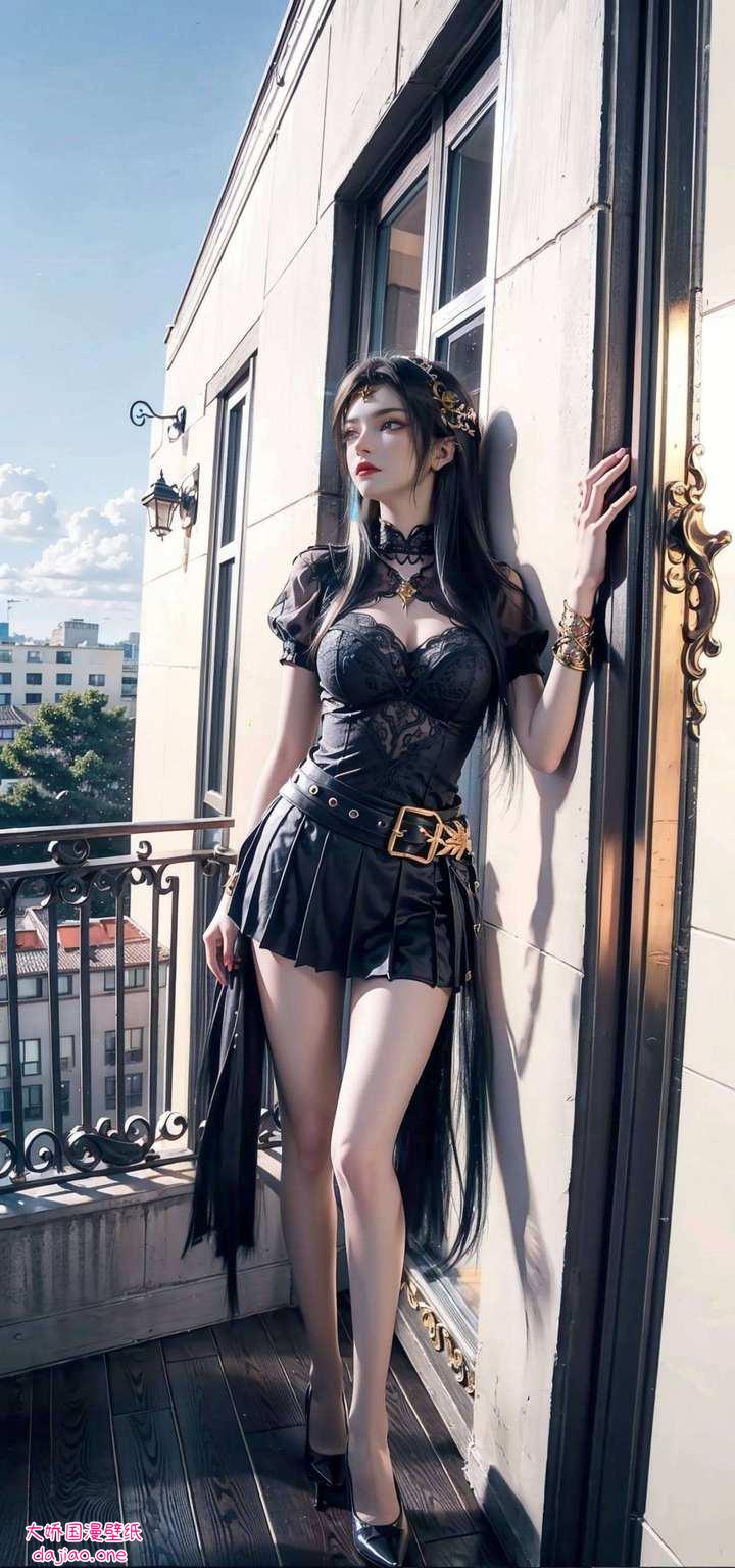 七彩吞天蟒的神秘力量环绕周身国漫女神之美