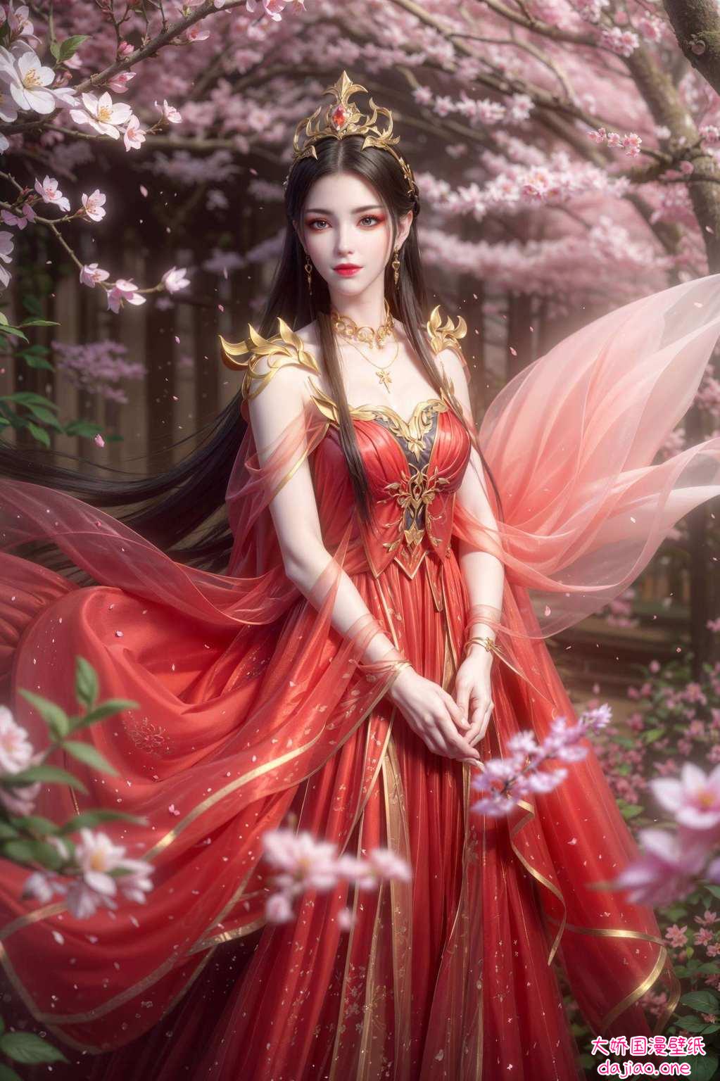 保证你的手机也能美美哒！她不仅要把美杜莎和彩鳞的元素融合进壁纸里
