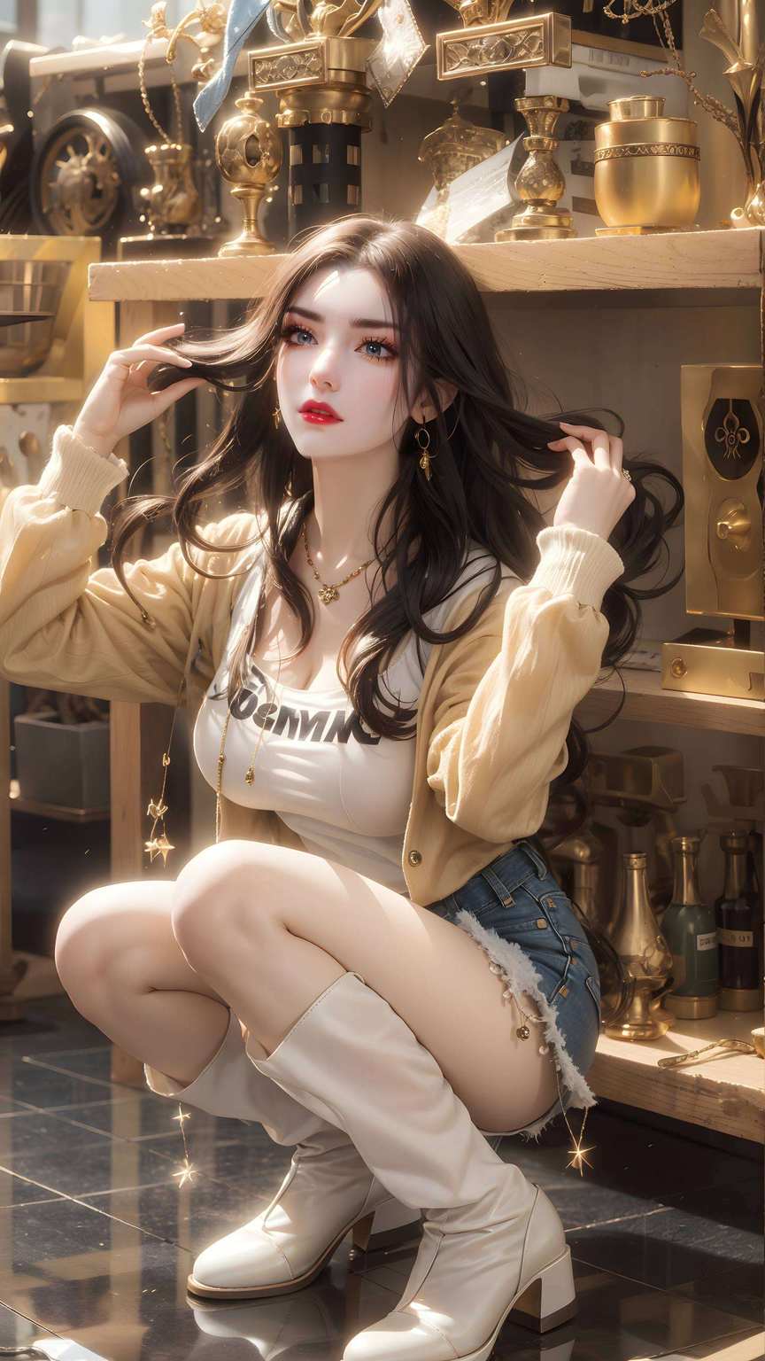 嘿嘿不仅美得不像话