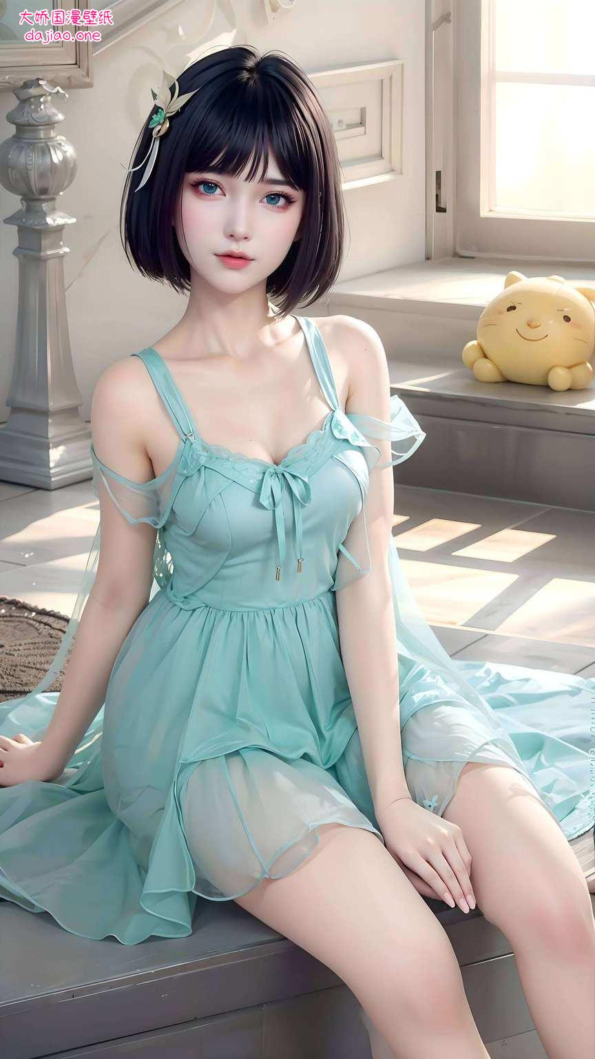 把她的美收入你的手机壁纸吧！💖✨嘿