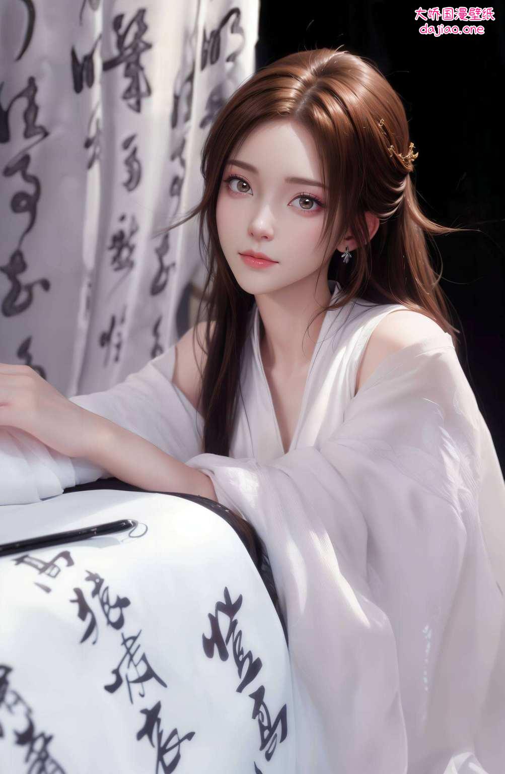 谁说国漫美女只能活在屏幕里？现在她们成了你的壁纸简直让人眼前一亮