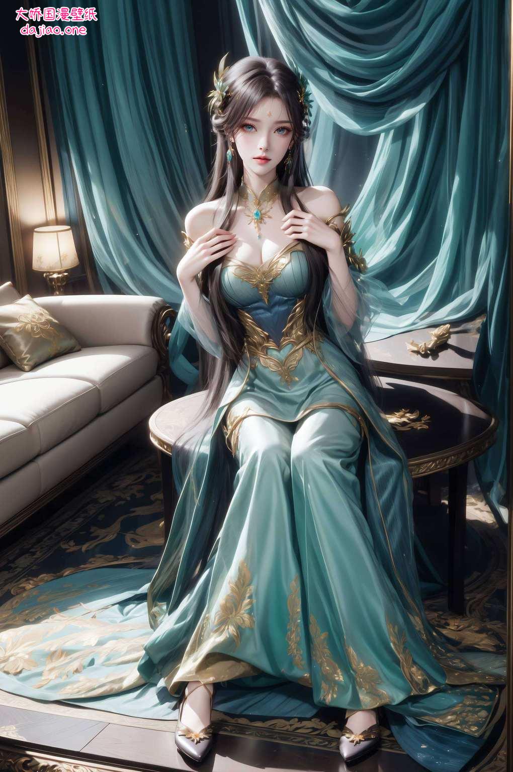 每一张都让人眼前一亮主角是我们国漫斗破苍穹中的女神——萧薰儿！这位古族千金不仅气质高雅