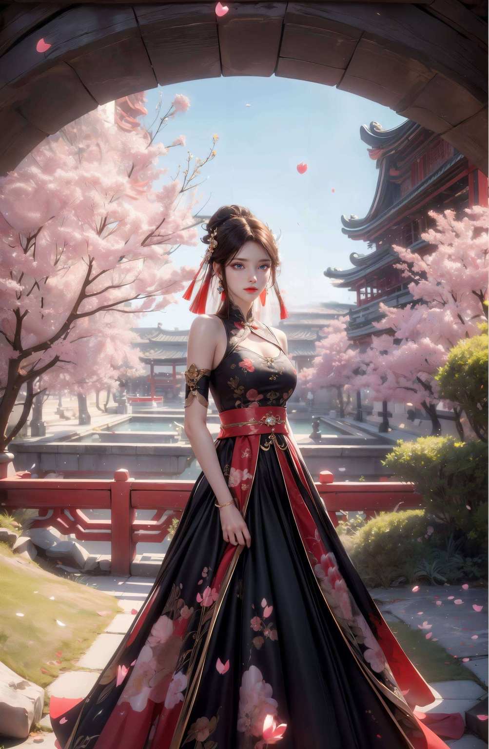 与萧炎的拥抱萧薰儿
