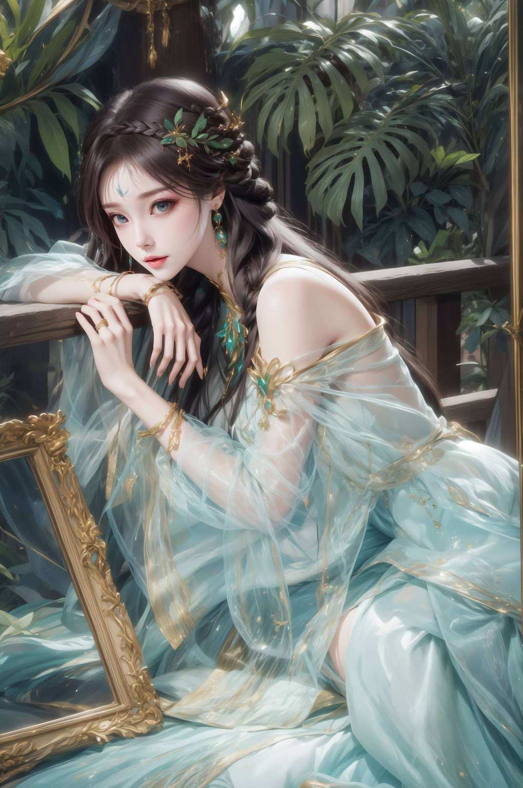 美女翩翩起舞古族之千金