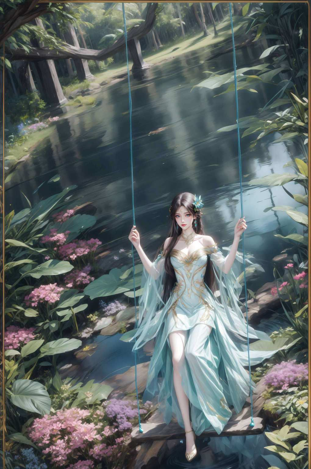 沉浸在那玄幻世界的浪漫传奇之中让人一眼千年