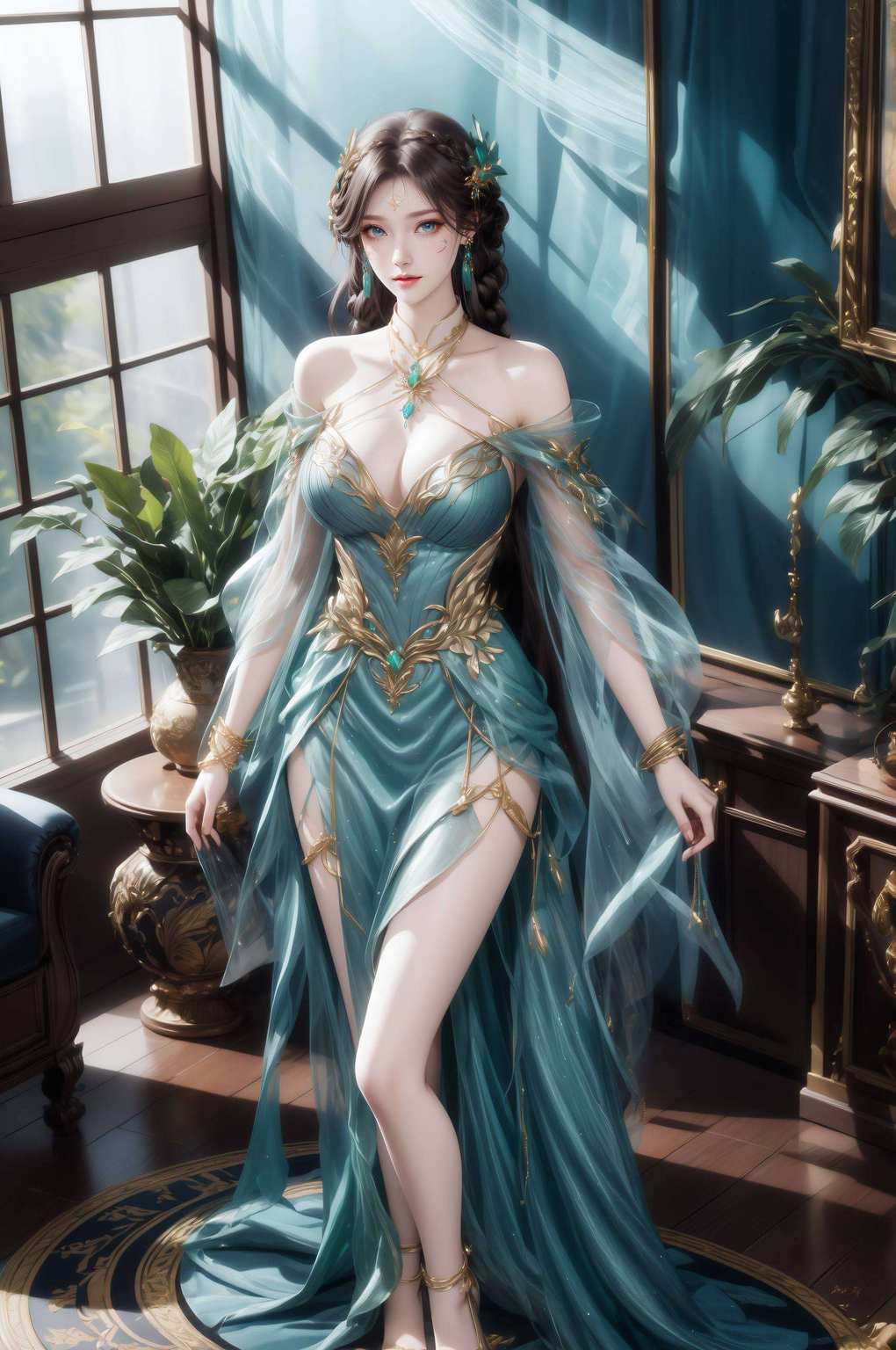 她是国漫界的女神代表更成为了无数手机壁纸的宠儿