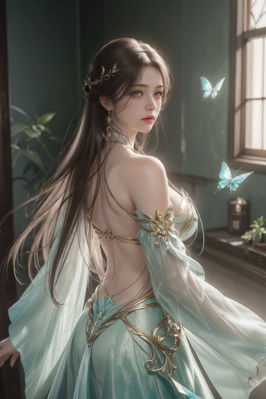 让人一见倾心以其高贵气质和柔美风情