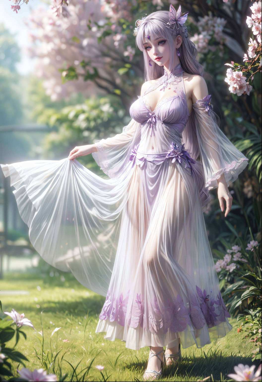 这款壁纸融合了国漫美女、动漫女神的所有优点玄幻气息十足！想象一下