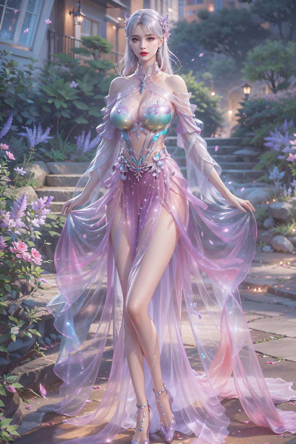 成为众人瞩目的焦点而小医仙的美貌更是如仙子般令人陶醉