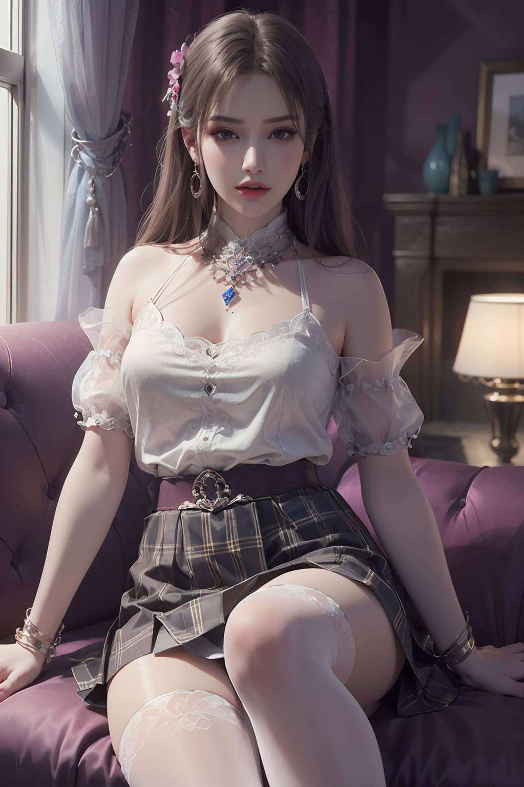 想看国漫女神？这可是护眼壁纸中的极品这位斗破苍穹中的女神