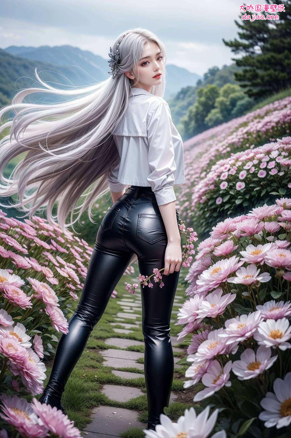 就像一股清新的药草香她的高清动态壁纸