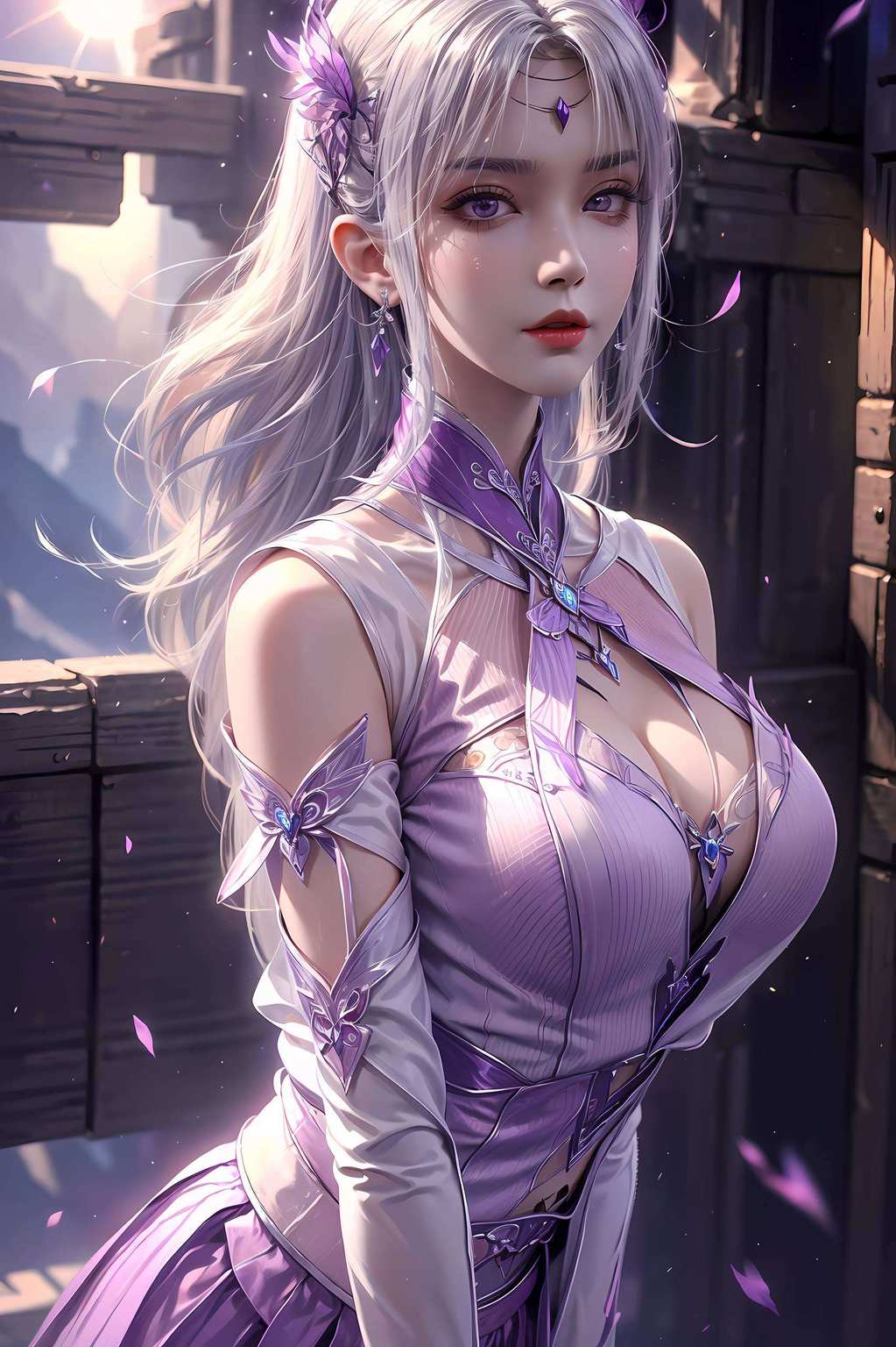 她的壁纸？简直是护眼神器每天都能看到国漫女神的微笑