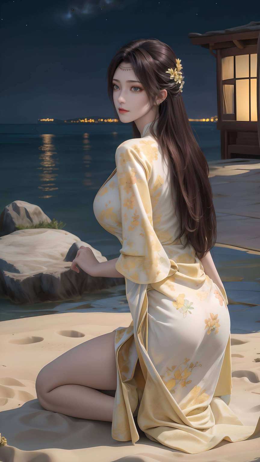 简直就像是国漫女神走出了屏幕想要换个壁纸来点亮你的手机屏幕吗？来来来