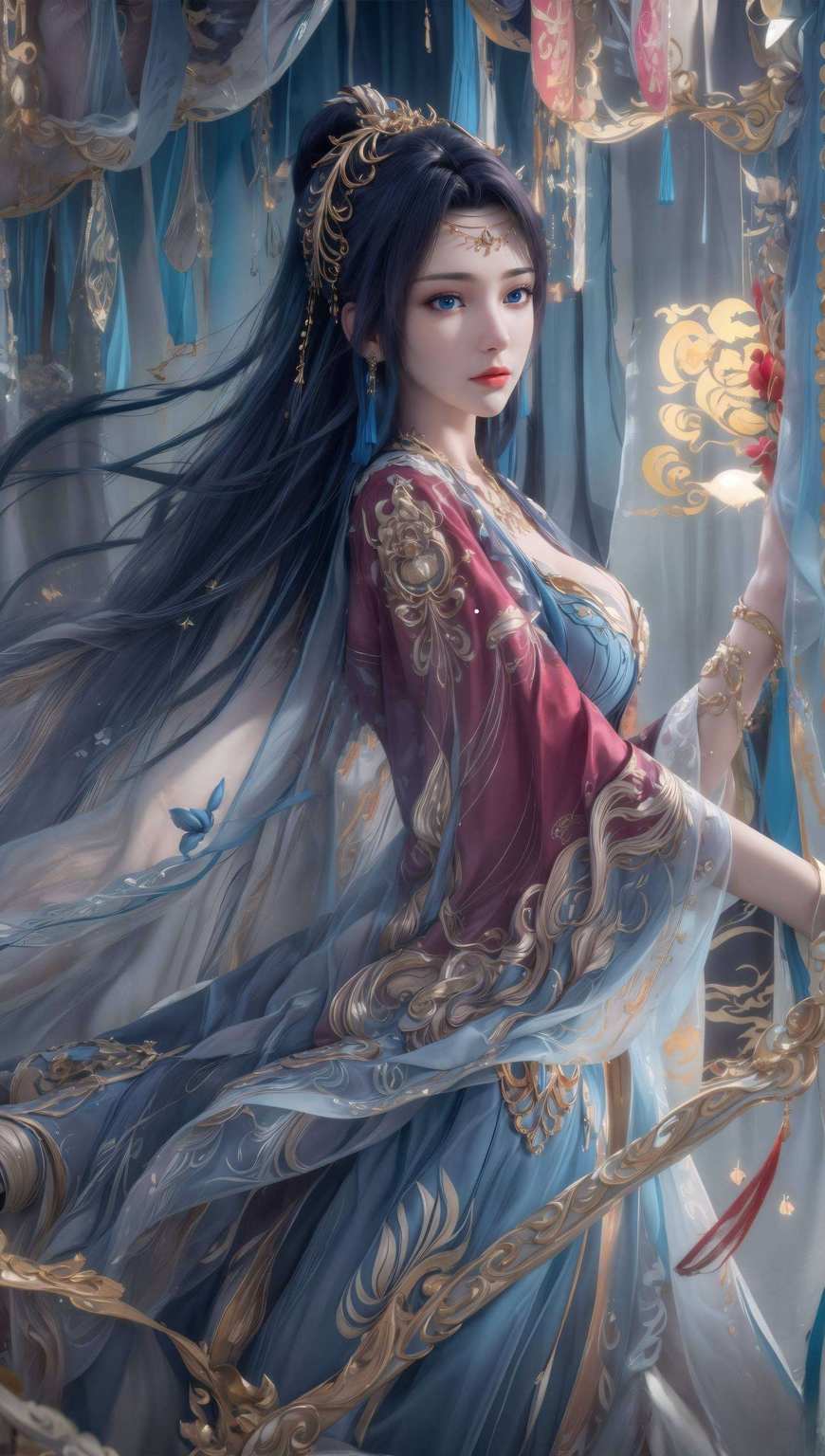 动漫迷们！今天给大家分享一组超美的国漫女神壁纸嘿