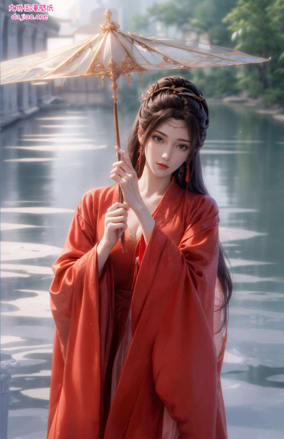 她的动态壁纸只想将这份玄幻之美
