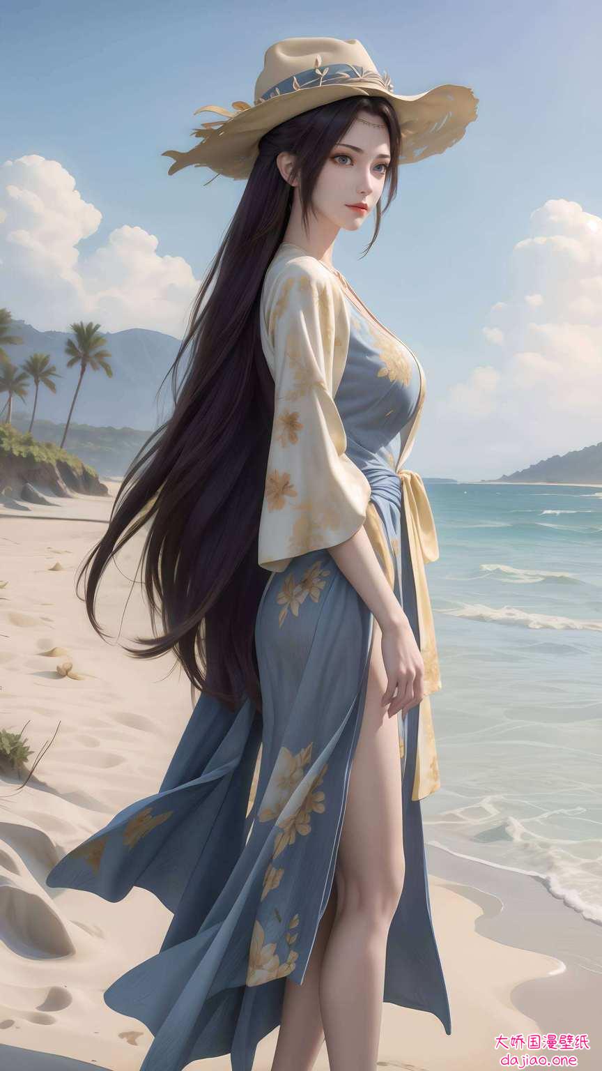 让这位国漫美女陪伴你的每一天以她的绝世容颜和超凡气质