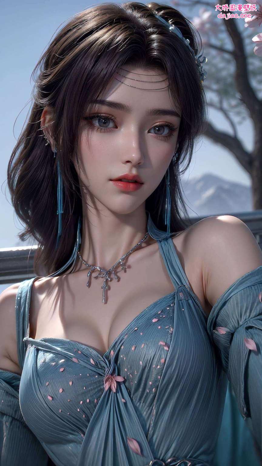 今儿个给大家介绍一位国漫界的颜值担当——云韵大美女！这4K壁纸上的她简直美得让人心花怒放