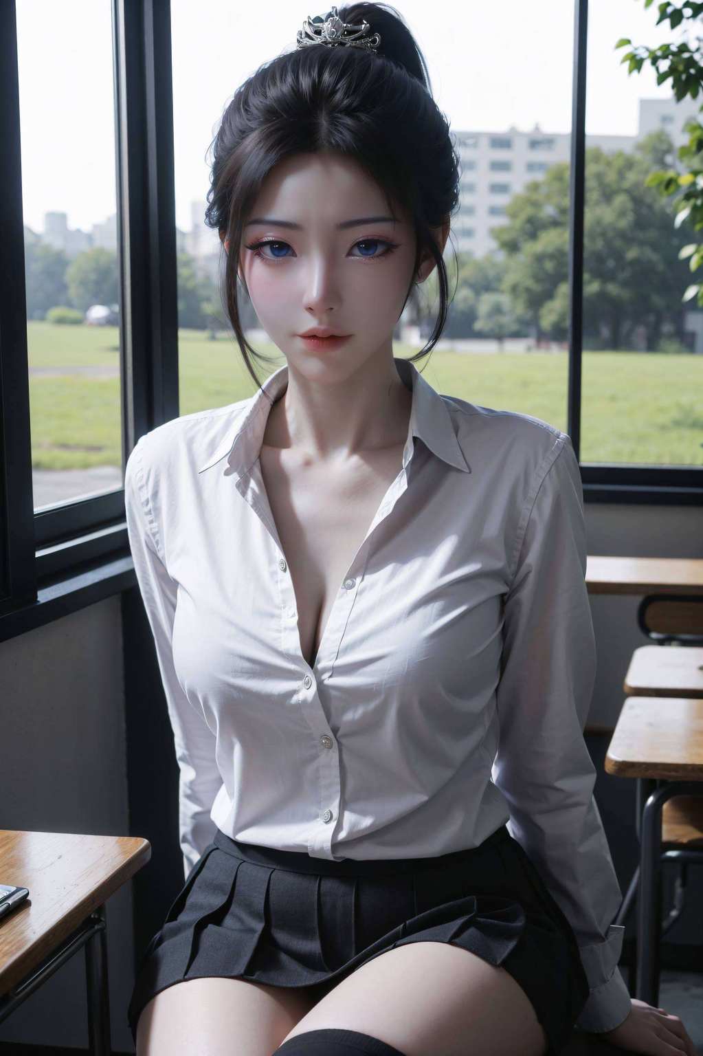 她的每一次出场宛如暗夜精灵