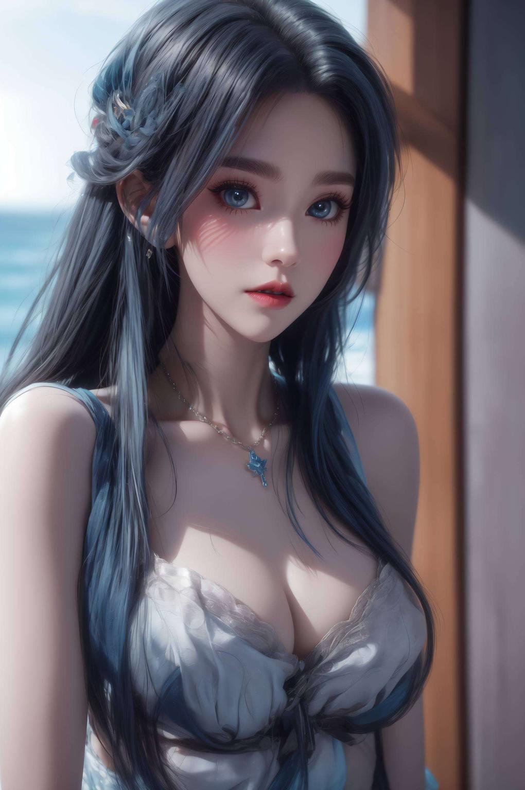 绚烂的花卉图案映衬着巴巴塔优雅的身姿浪漫至极
