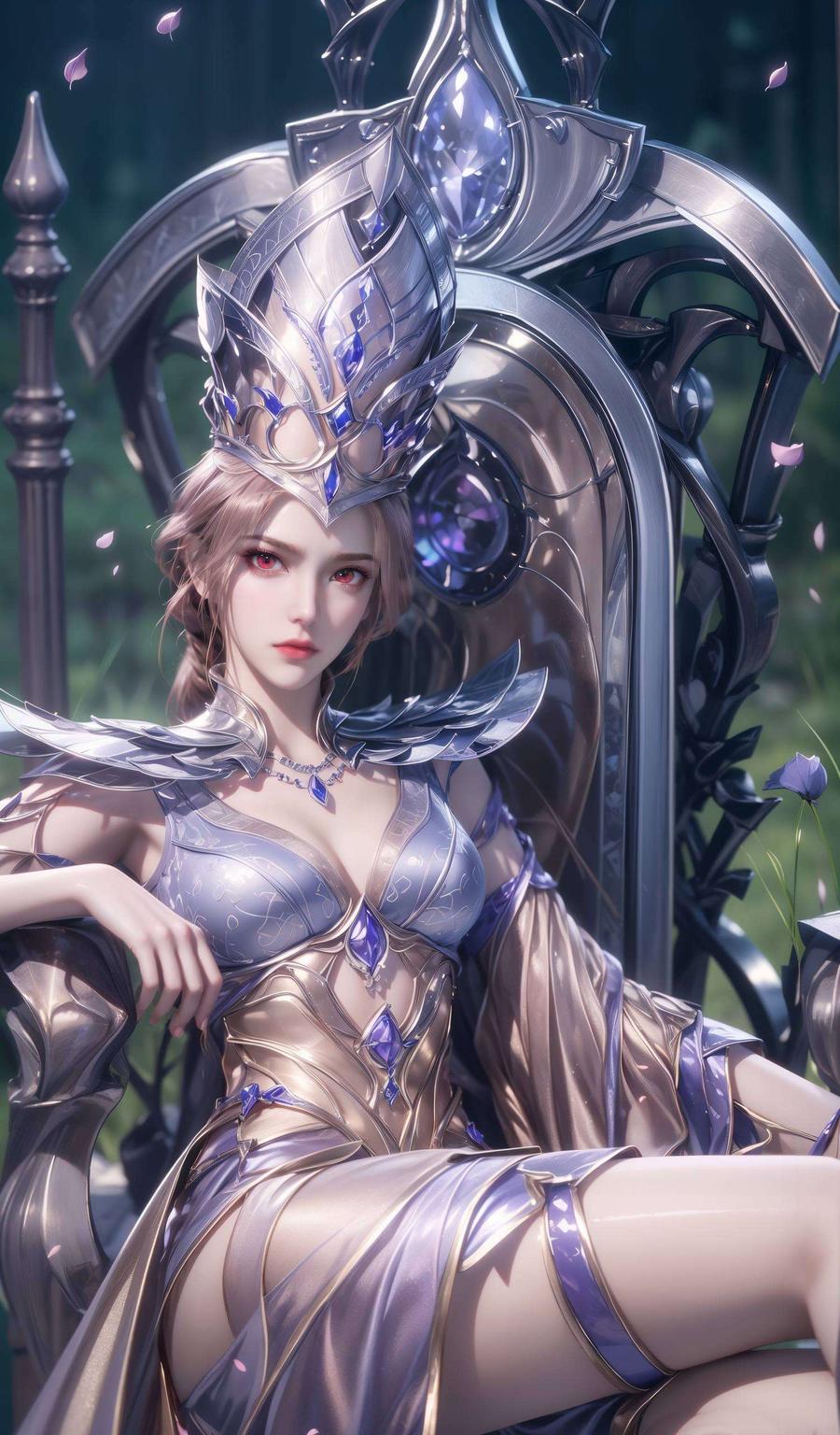 比比东成神壁纸高清图片让你仿佛置身于奇幻的仙境之中